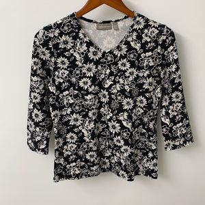 Stretchy 3/4 Sleeve Top